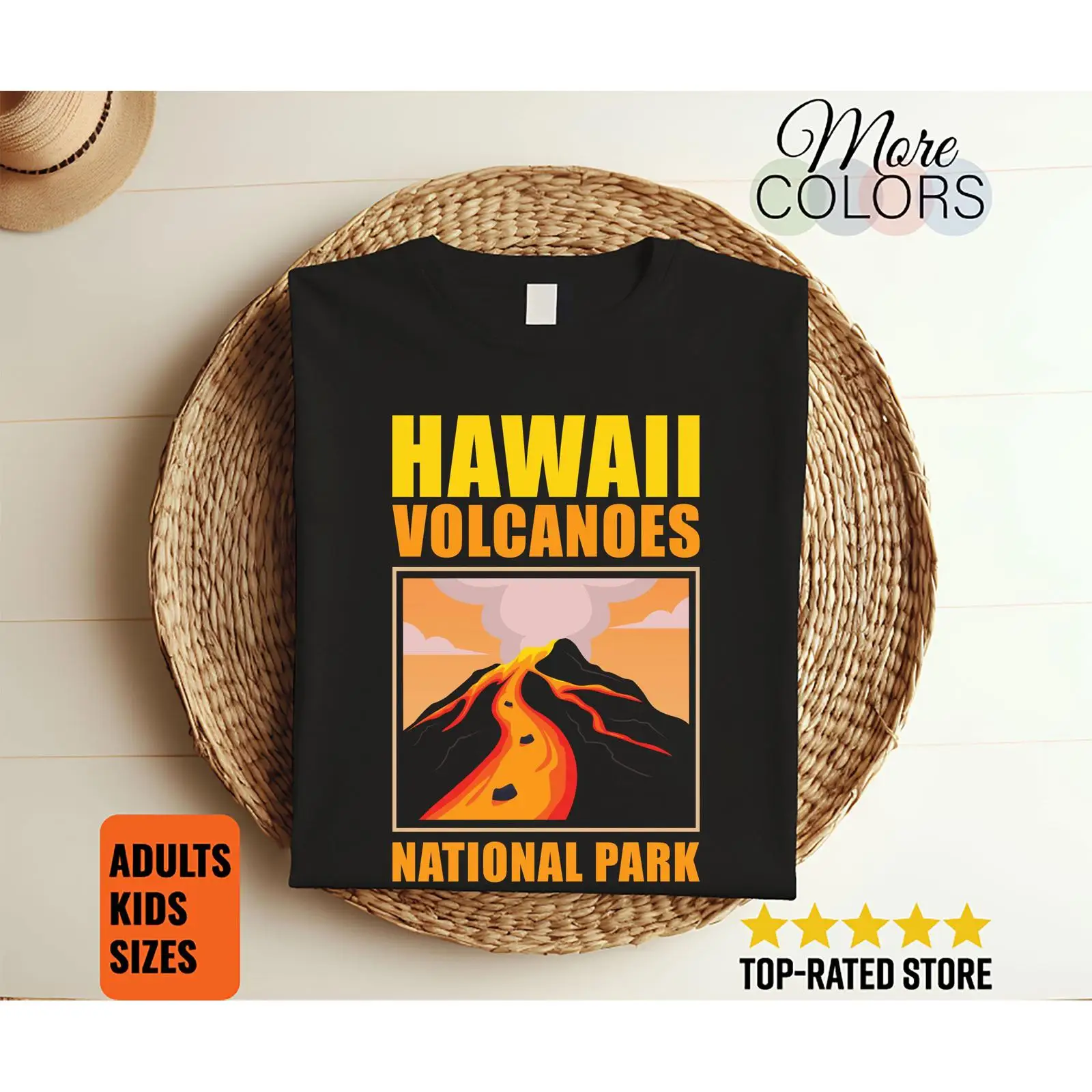 Outdoor Adventure U Of U - Kaus Vintage Taman Nasional Gunung Berapi