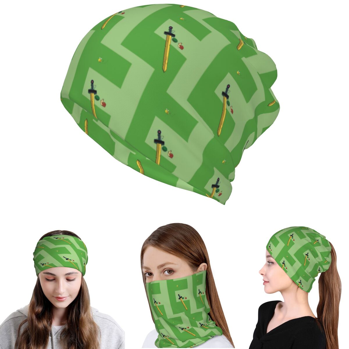 Outdoor Adventure Hat - Finn The Human Adventurer Bandana Masker