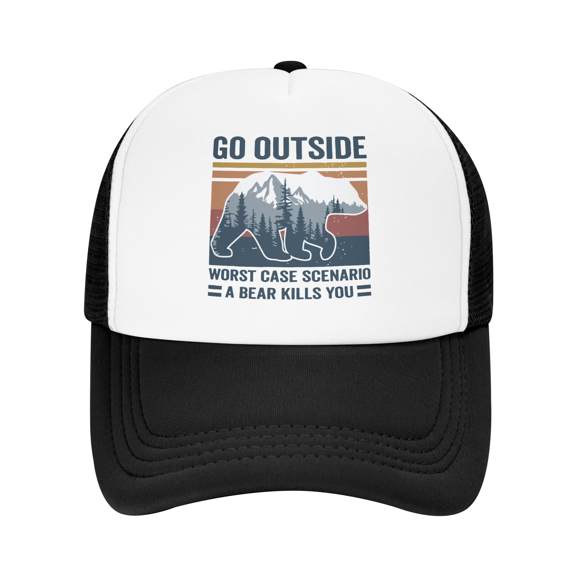 Outdoor Adventure Hat - Pergilah ke Luar Ruangan, Skenario Terburuk: