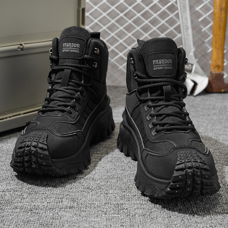 Sepatu Olahraga Kasual High-To - Outdoor Adventure Shoes ulasan dan harga