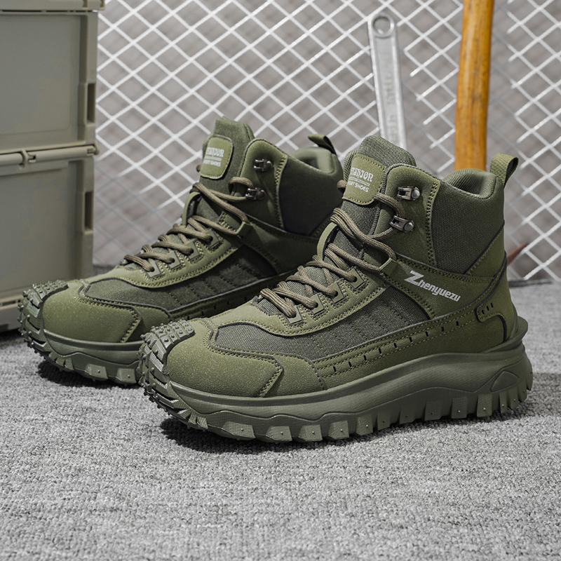 Sepatu Olahraga Kasual High-To - Outdoor Adventure Shoes ulasan dan harga