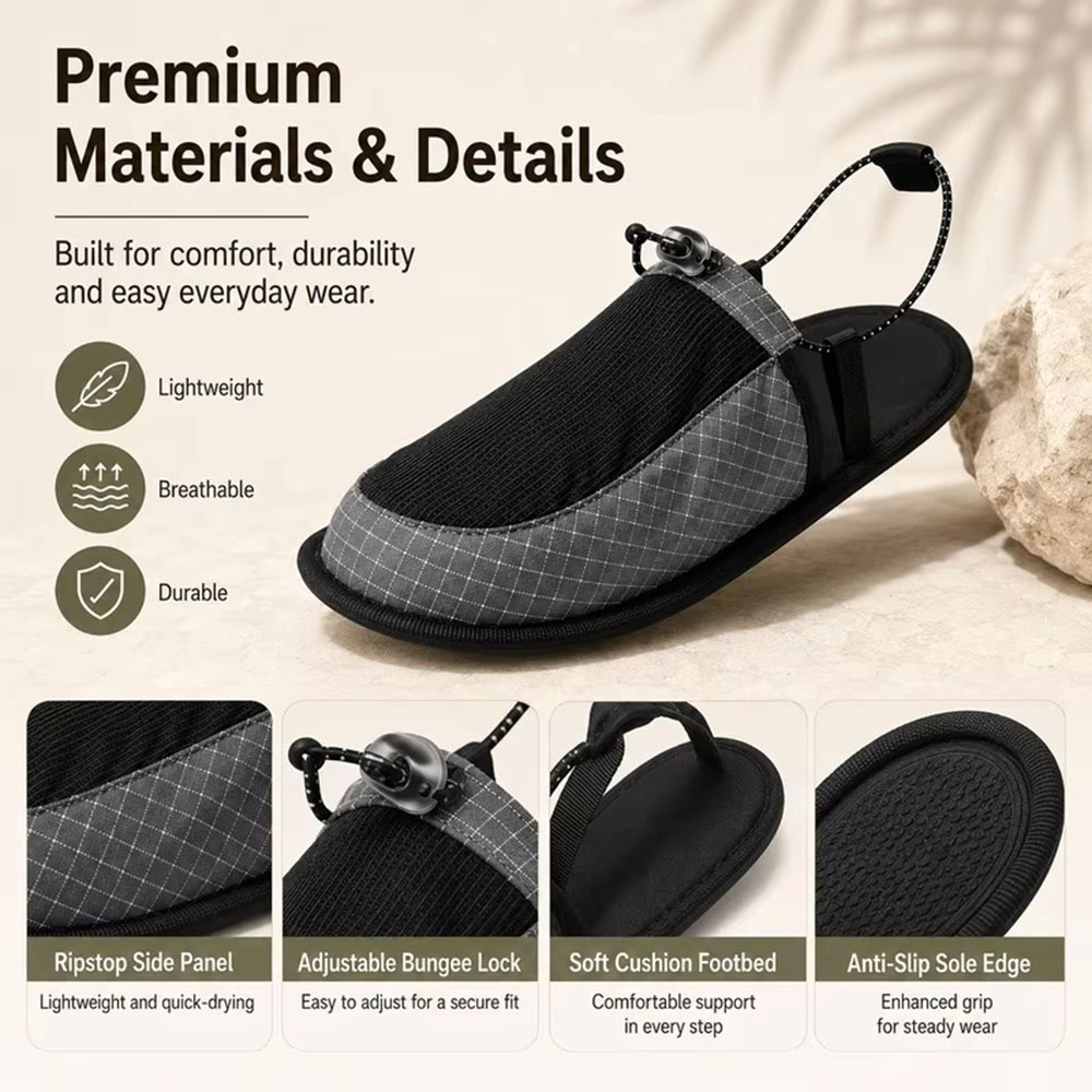 Sandal Air Lipat Cepat Kering  - Outdoor Adventure Shoes ulasan dan harga