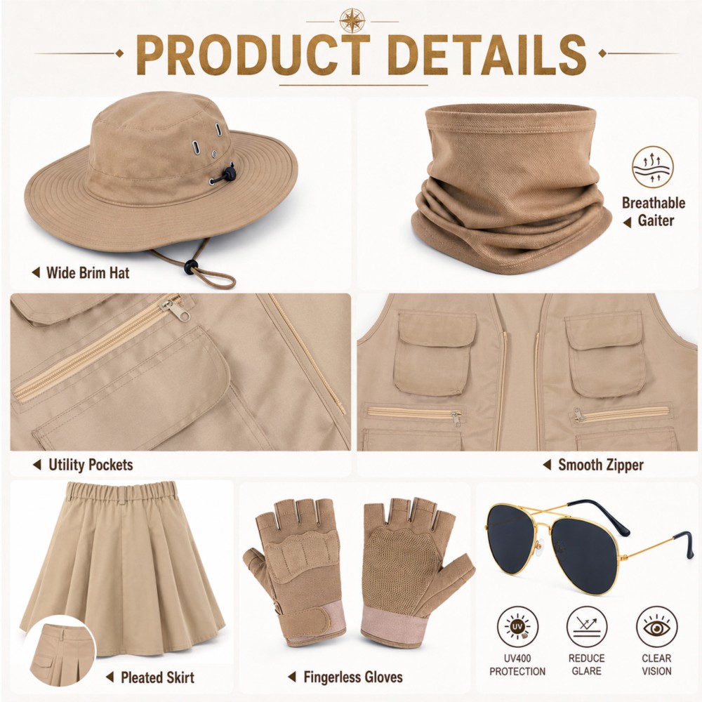 Pakaian Penjelajah Luar Ruanga - Outdoor Adventure Hat ulasan dan harga
