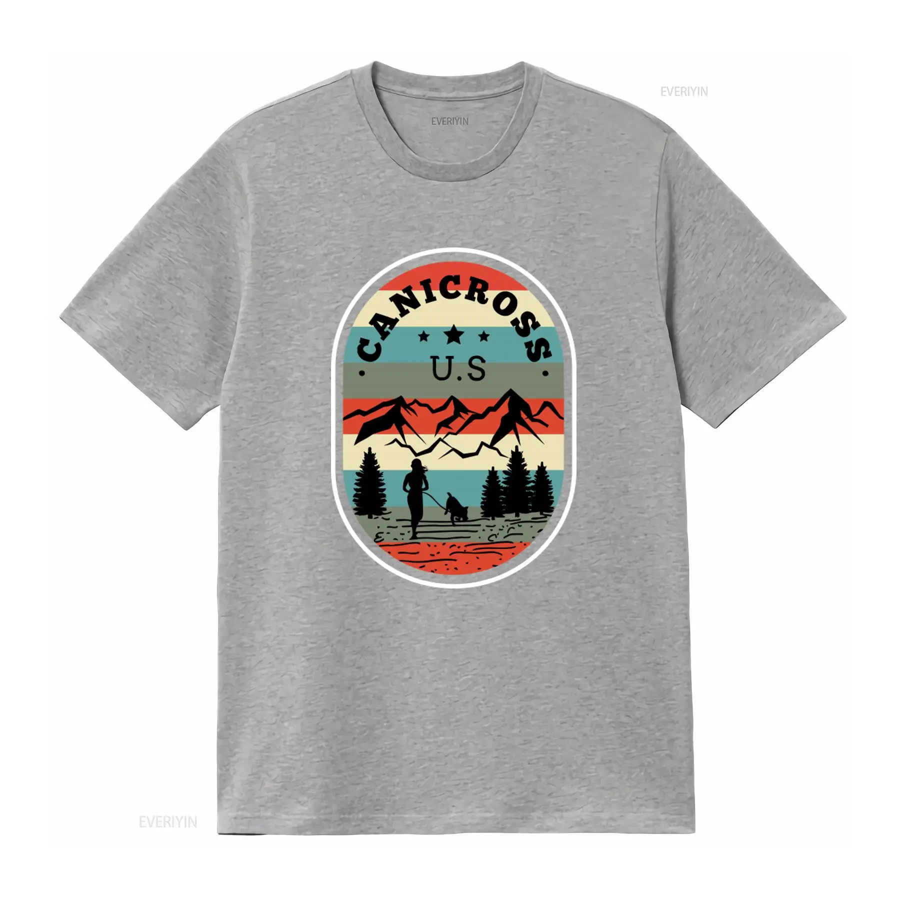 Kaos U S Canicross Trail Runni - Outdoor Adventure U Of U ulasan dan harga